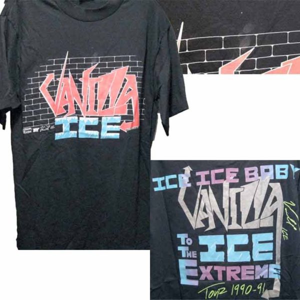 Vanilla Ice to the Extreme 1990 1991 Concert Tour T shirt