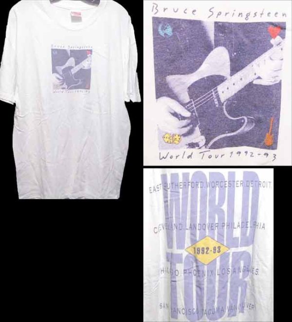 Bruce Springsteen 1992 1993 World Tour Concert T shirt