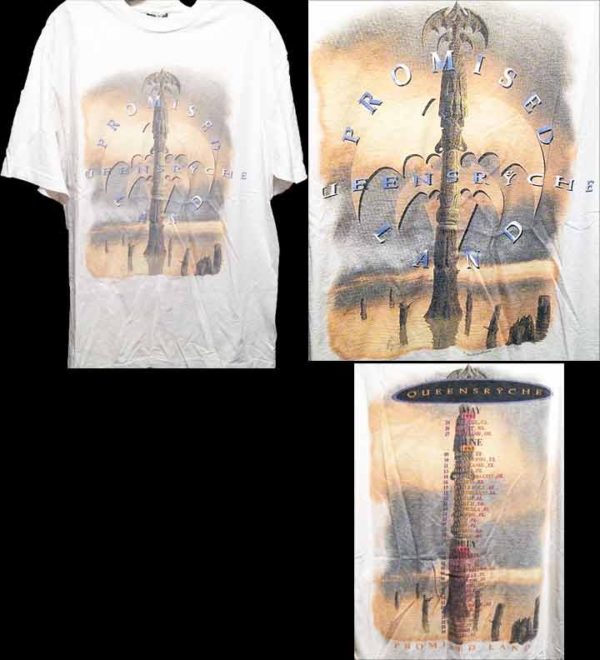 Queensryche Promised Land 1995 Concert Tour T shirt