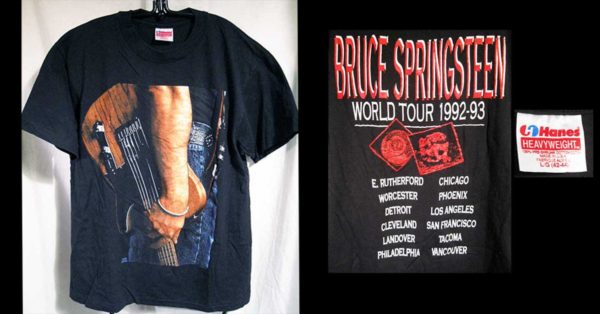 Bruce Springsteen 1992-1993 Tour Concert T-shirt